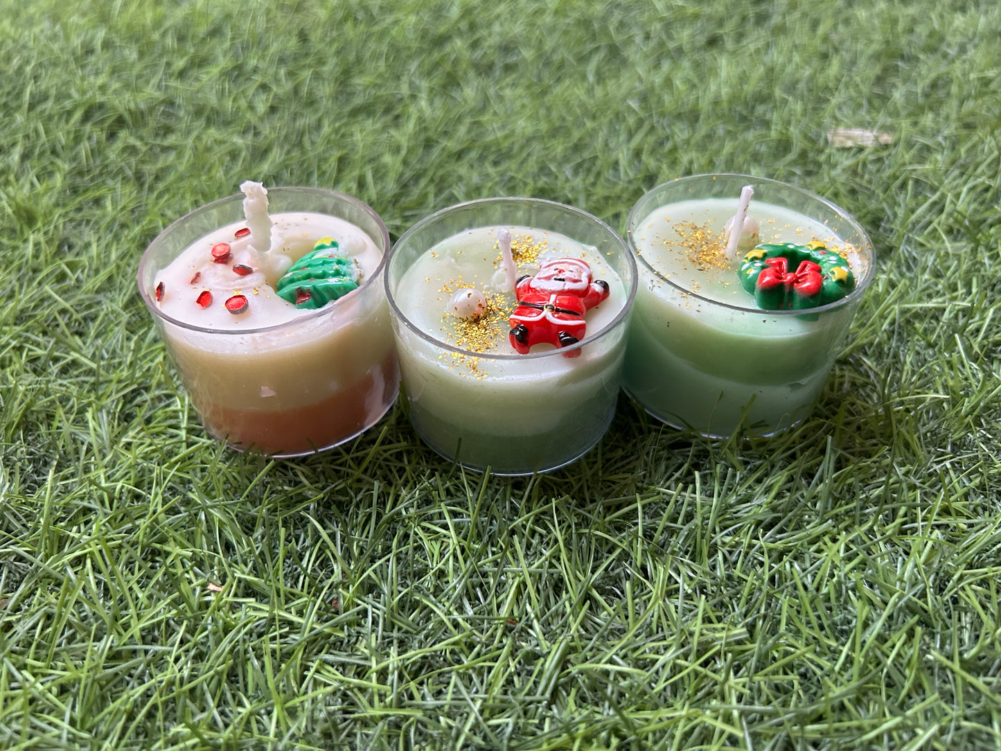 Tea light jar candles