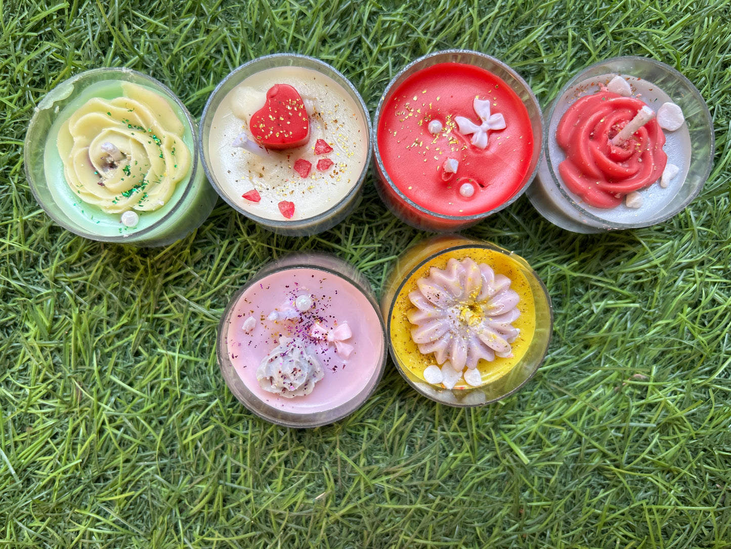 Valentine’s Day Scented Candle Gift Set – Romantic Heart Candles in Gift Box