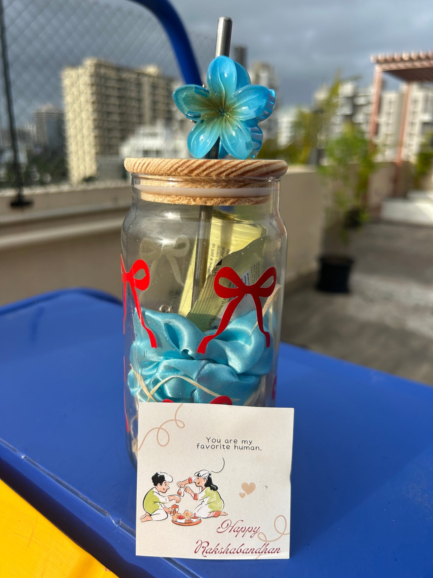 Glass tumbler hamper for Women girls