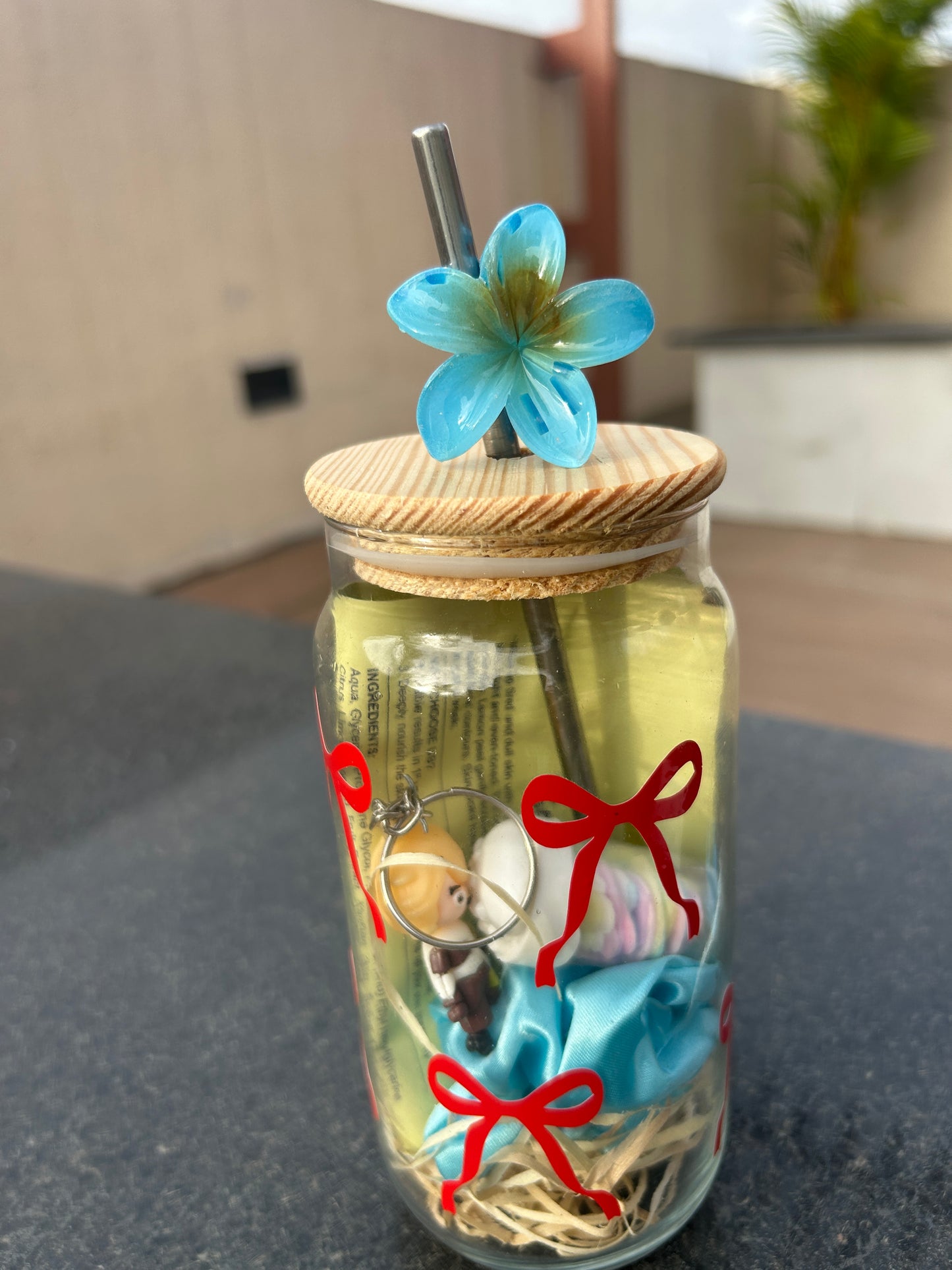 Glass tumbler hamper for Women girls