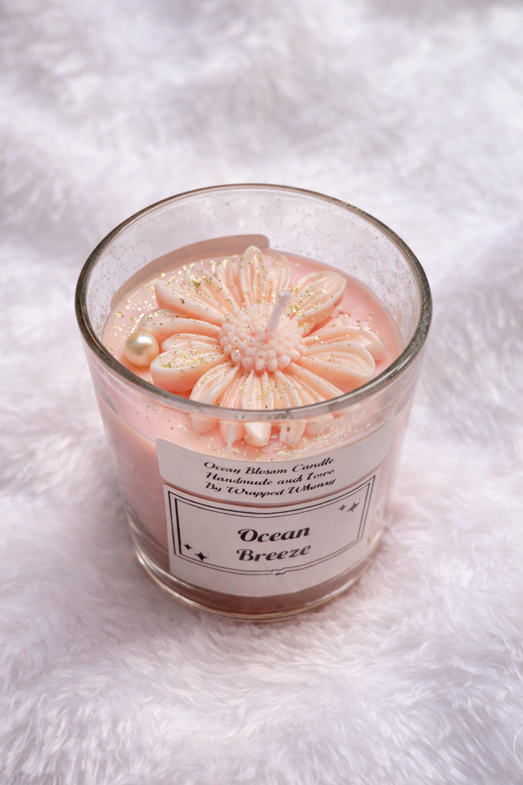 Daisy candle with cute packaging - Pack of 1