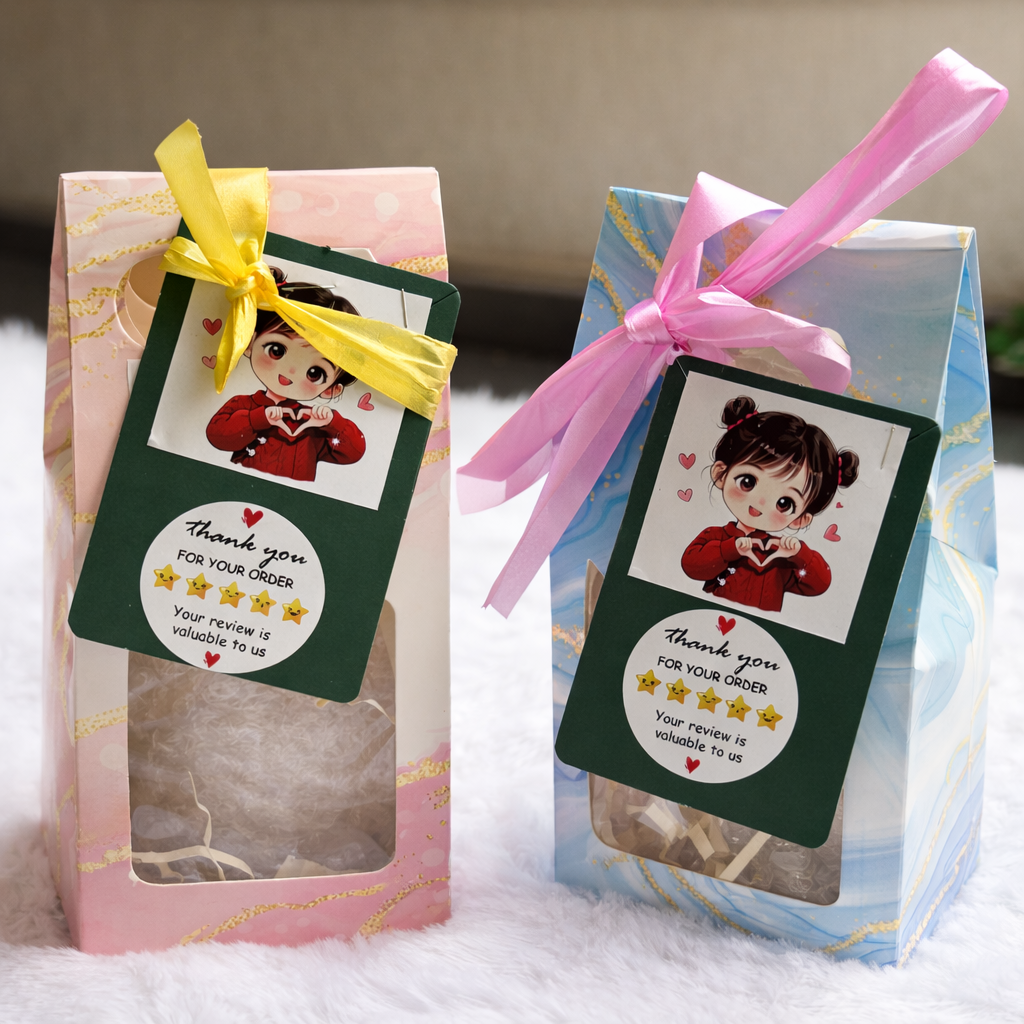 Daisy candle with cute packaging - Pack of 1