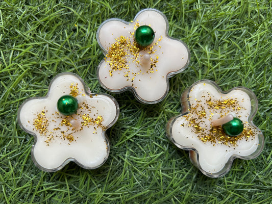 Glow Scented Candles | Handmade Decorative Candles for Home Décor & Gifting | Set of 2