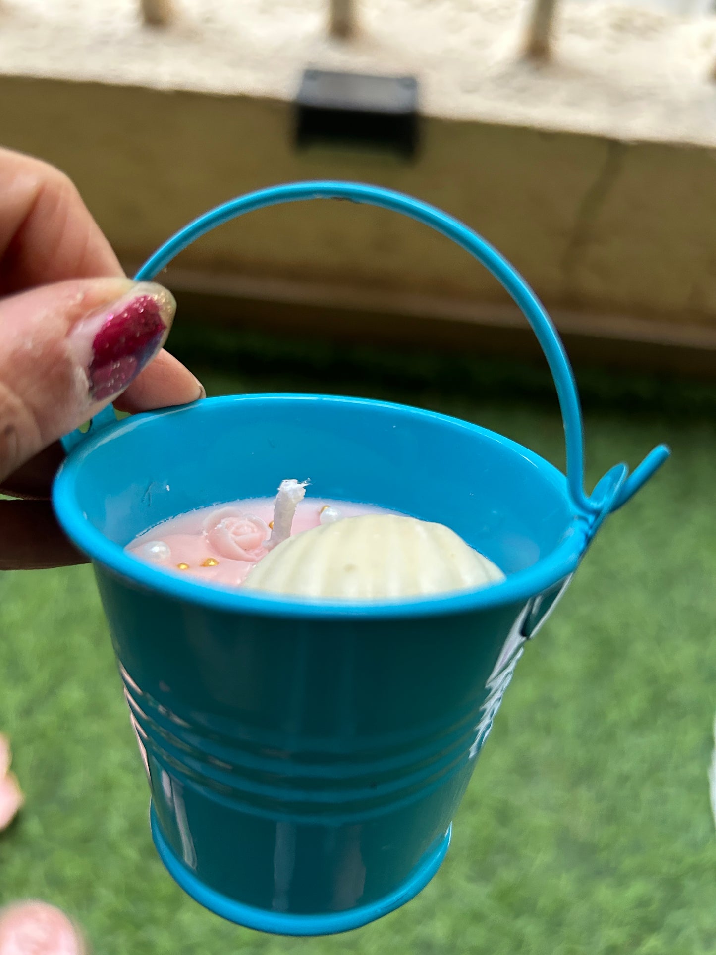Mini Bucket Scented Candle – Cute Decorative Gift Candle