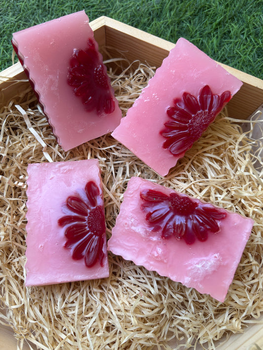 Daisy Handmade Soap (Pack of 2) – Floral Bath Bar