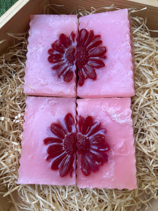 Daisy Handmade Soap (Pack of 2) – Floral Bath Bar