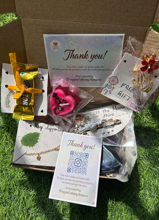 Cute Surprise Gift Hamper for Women | Handmade Aesthetic Gift Box